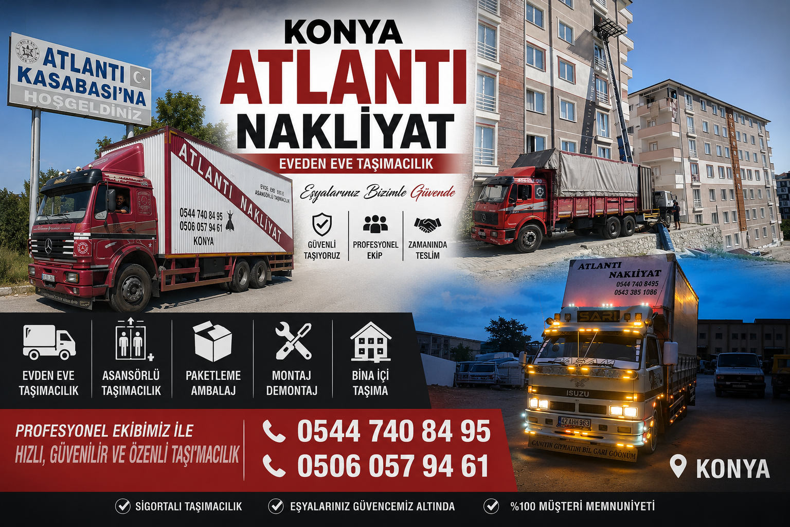 Konya Atlantı Evden Eve Nakliyat