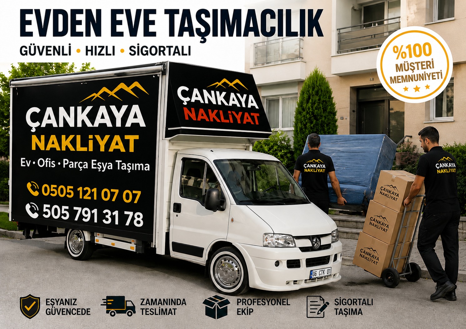 Çankaya nakliyat firma logosu